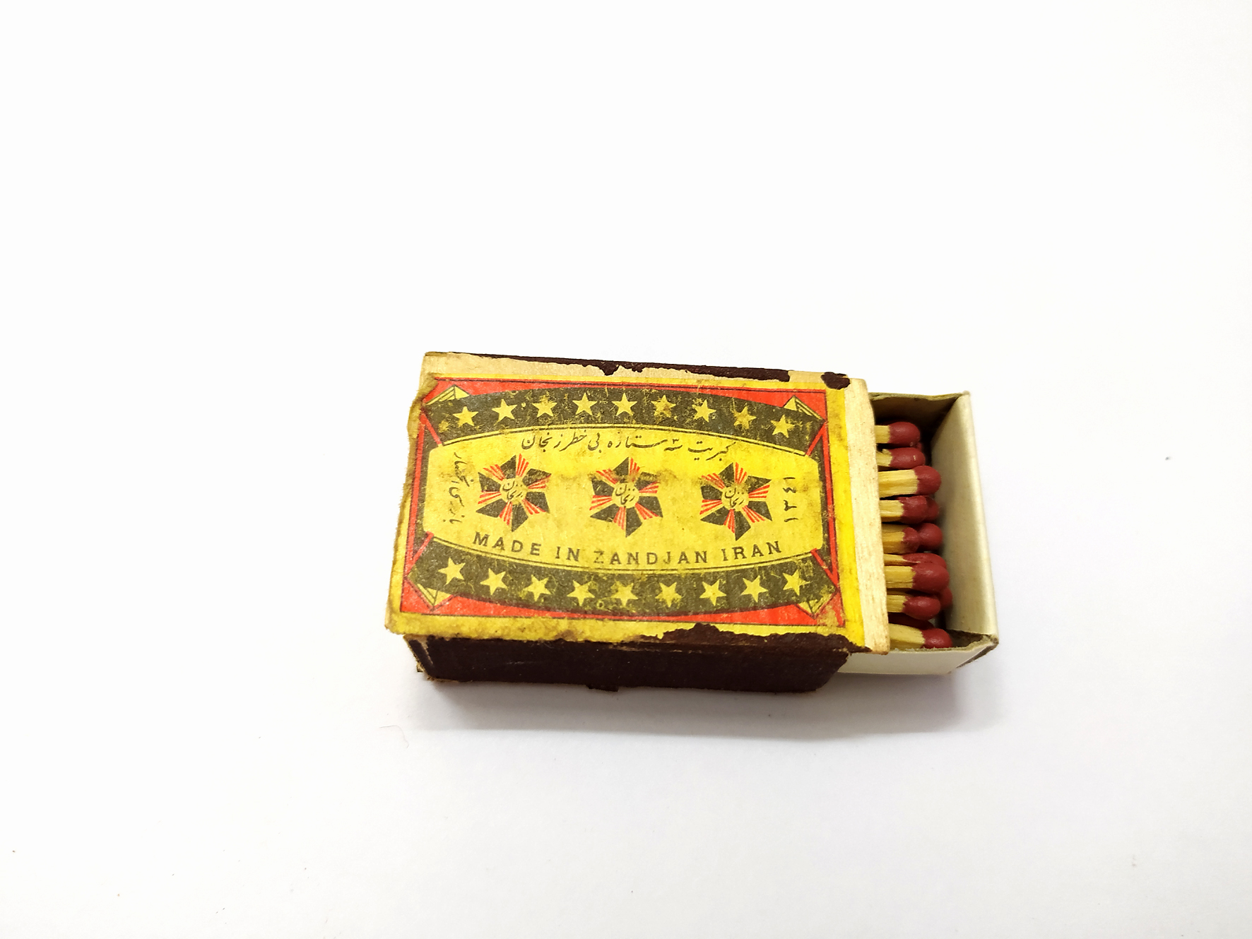  کبریت 3ستاره بدنه چوبی کشومقوایی زنجان1341 